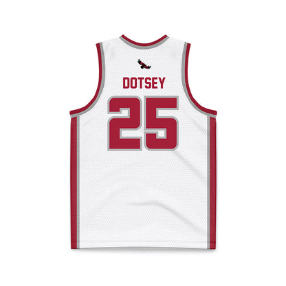 St. Joe's - NCAA Women's Basketball : Rian Dotsey - White Basketball Jersey-1