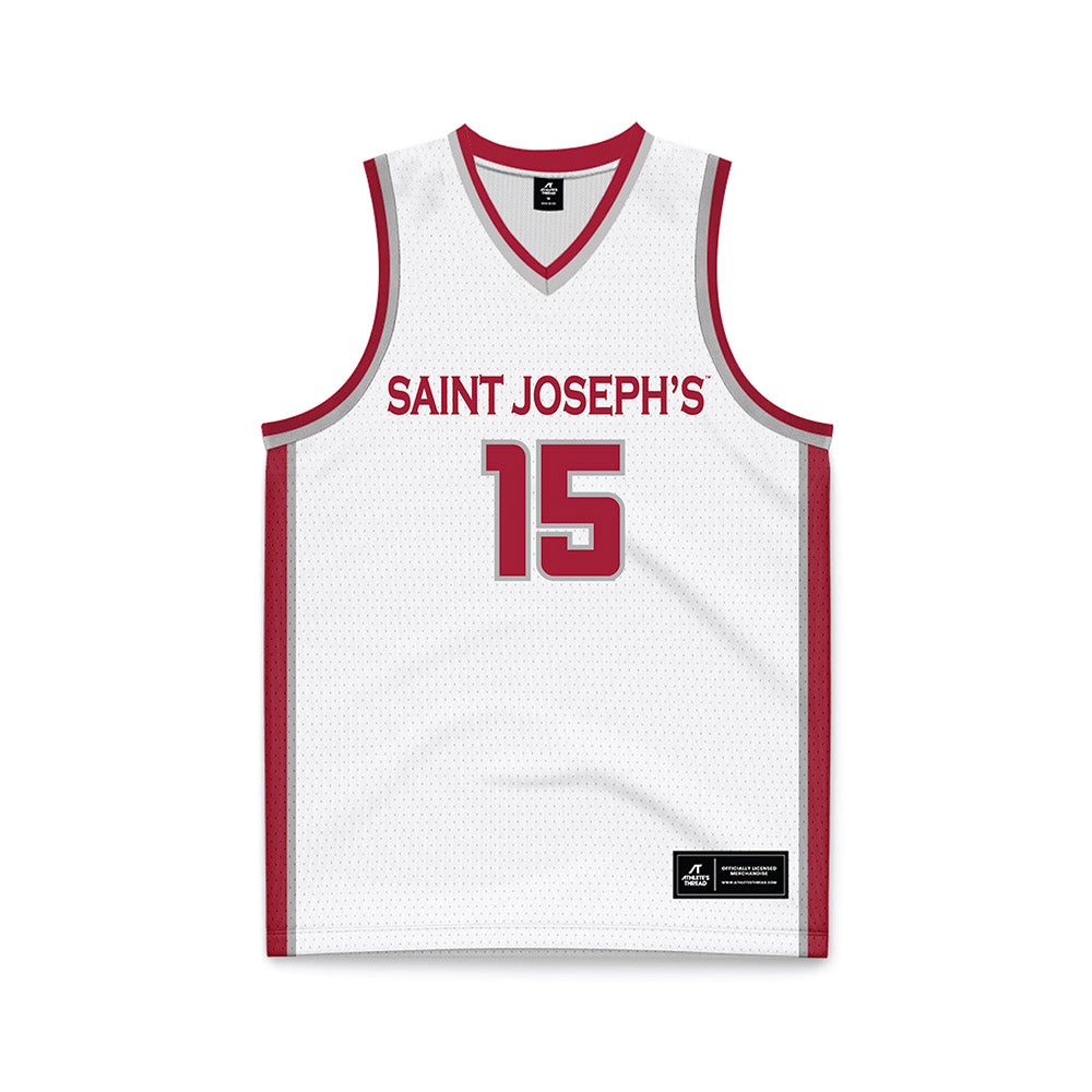 St. Joe's - NCAA Women's Basketball : Gabby Casey - White Basketball Jersey