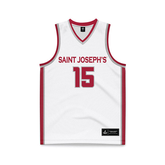 St. Joe's - NCAA Women's Basketball : Gabby Casey - White Basketball Jersey