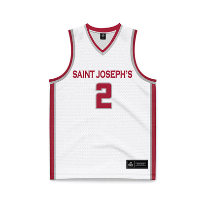 St. Joe's - NCAA Women's Basketball : Aleah Snead - White Basketball Jersey