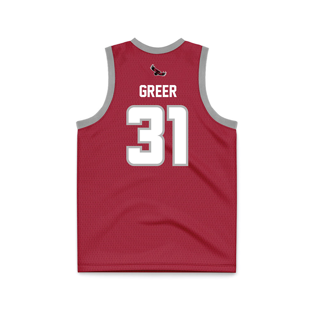 St. Joe's - NCAA Women's Basketball : Lauren Greer - Crimson Basketball Jersey-1