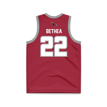 St. Joe's - NCAA Women's Basketball : Kaylinn Bethea - Crimson Basketball Jersey-1