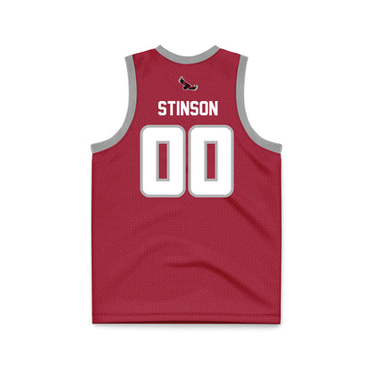 St. Joe's - NCAA Women's Basketball : Faith Stinson - Crimson Basketball Jersey-1