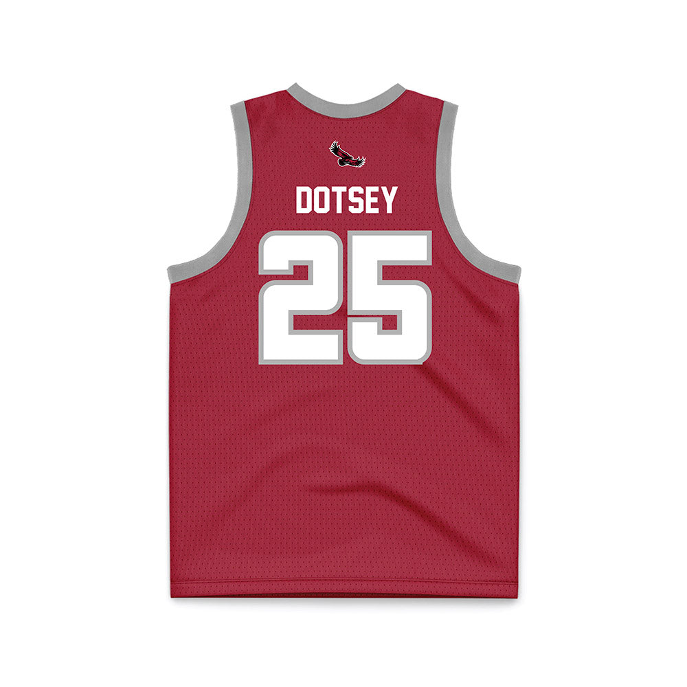 St. Joe's - NCAA Women's Basketball : Rian Dotsey - Crimson Basketball Jersey-1