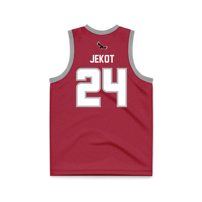 St. Joe's - NCAA Women's Basketball : Jill Jekot - Crimson Basketball Jersey-1