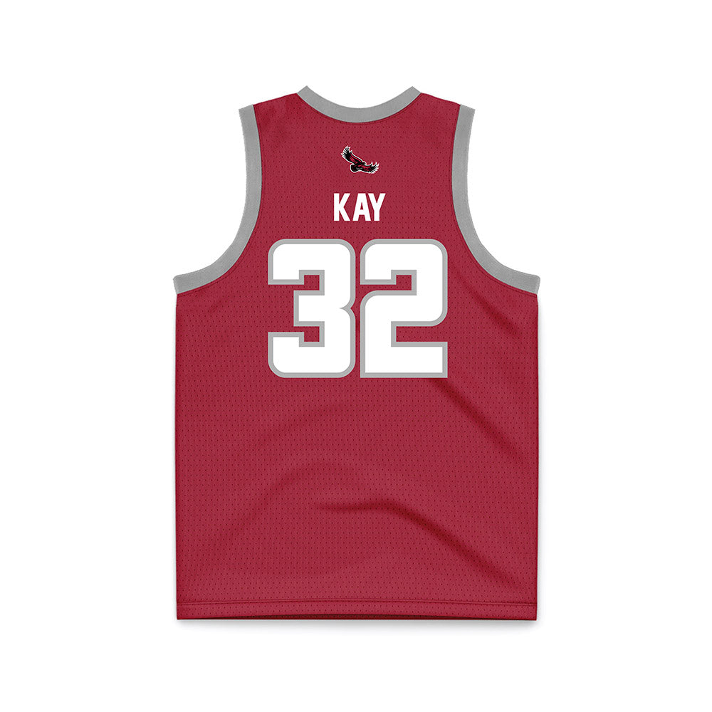 St. Joe's - NCAA Women's Basketball : Cecilia Kay - Crimson Basketball Jersey-1