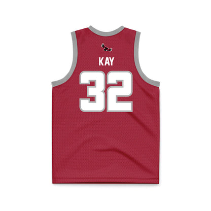 St. Joe's - NCAA Women's Basketball : Cecilia Kay - Crimson Basketball Jersey-1