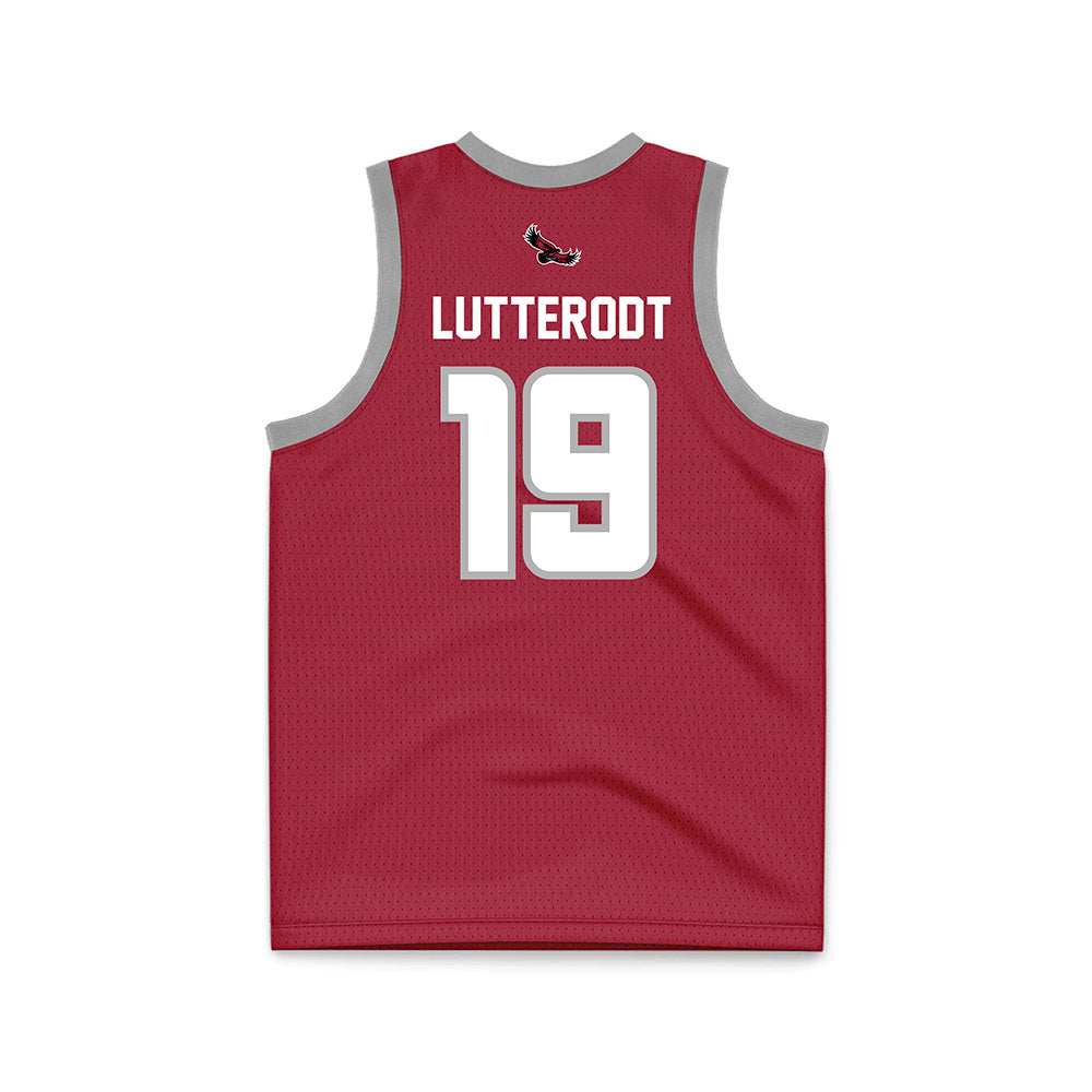 St. Joe's - NCAA Women's Basketball : Olivia Lutterodt - Crimson Basketball Jersey-1