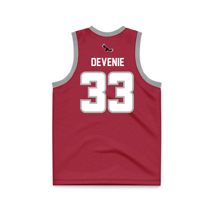 St. Joe's - NCAA Women's Basketball : Emi Devenie - Crimson Basketball Jersey