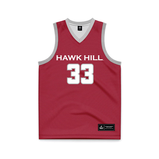 St. Joe's - NCAA Women's Basketball : Emi Devenie - Crimson Basketball Jersey