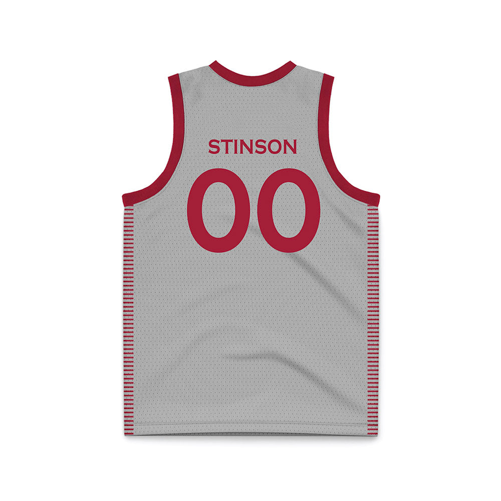 St. Joe's - NCAA Women's Basketball : Faith Stinson - Grey Basketball Jersey-1