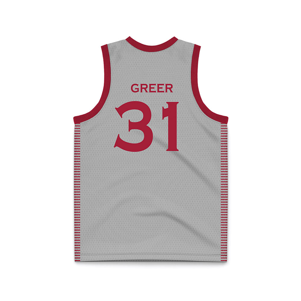 St. Joe's - NCAA Women's Basketball : Lauren Greer - Grey Basketball Jersey-1