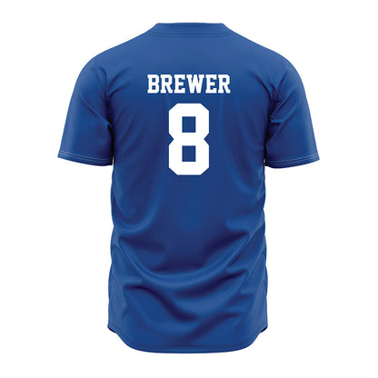 MTSU - NCAA Baseball : Nathan Brewer - Royal Jersey