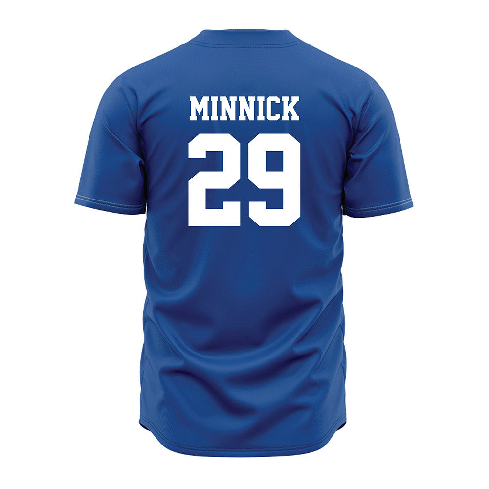 MTSU - NCAA Baseball : Tyler Minnick - Royal Jersey