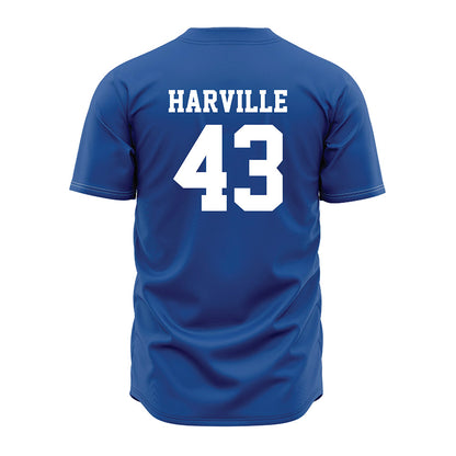 MTSU - NCAA Baseball : Ryder Harville - Royal Jersey-1