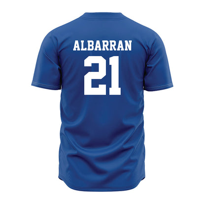 MTSU - NCAA Baseball : Abel Albarran - Royal Jersey-1