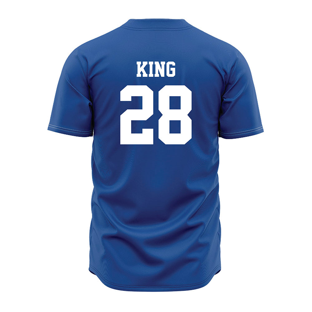 MTSU - NCAA Baseball : Gavin King - Royal Jersey-1