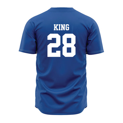 MTSU - NCAA Baseball : Gavin King - Royal Jersey-1