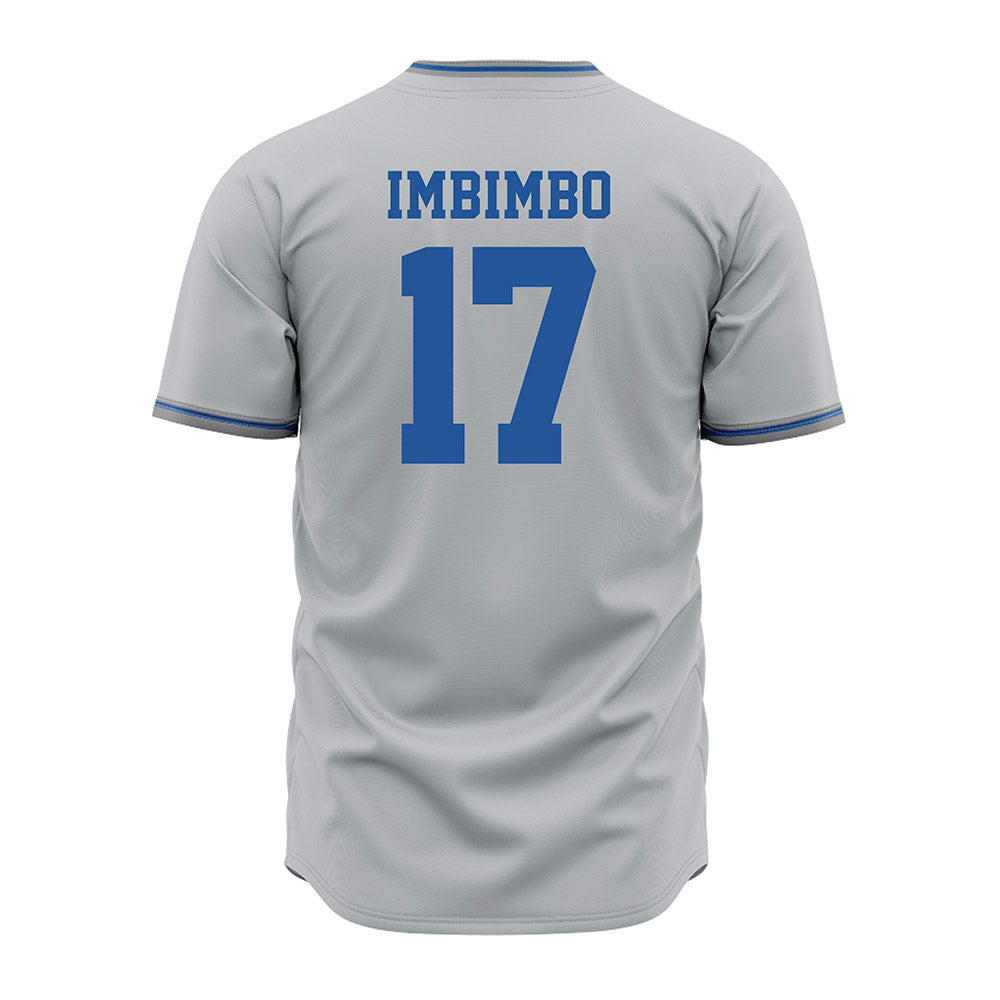 MTSU - NCAA Baseball : Ethan Imbimbo - Grey Jersey