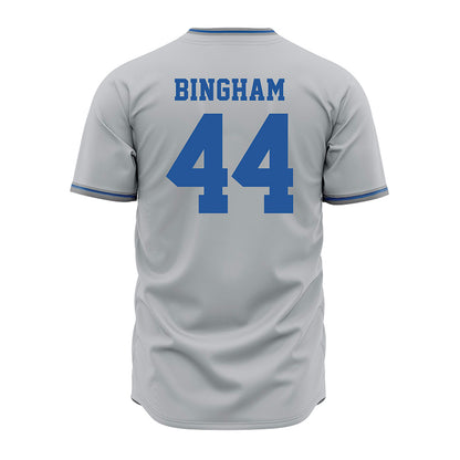 MTSU - NCAA Baseball : Logan Bingham - Grey Jersey