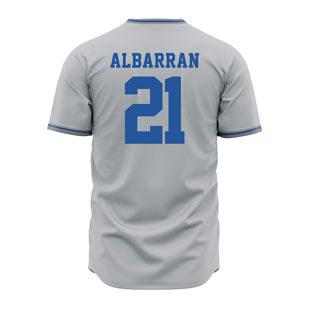 MTSU - NCAA Baseball : Abel Albarran - Grey Jersey-1