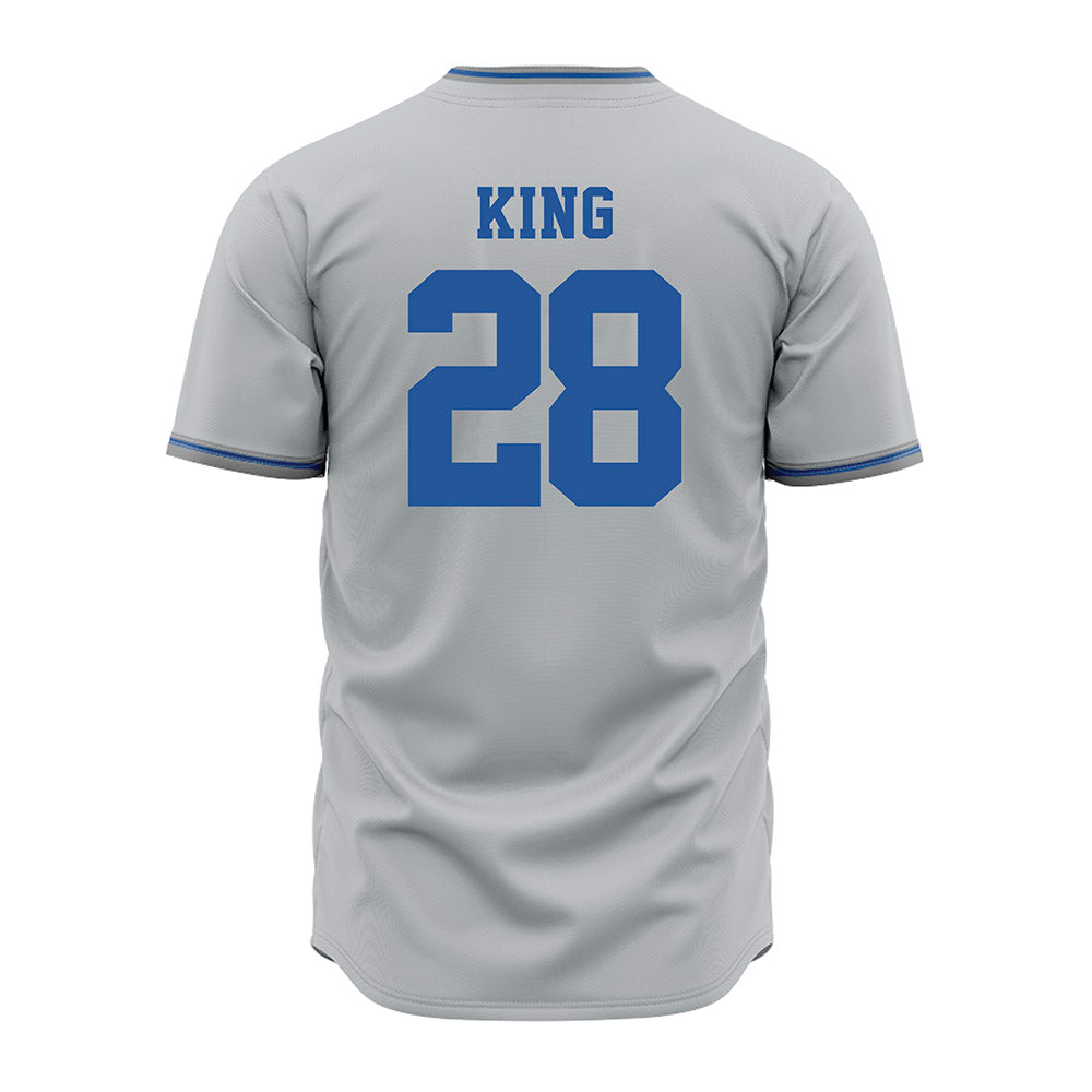 MTSU - NCAA Baseball : Gavin King - Grey Jersey-1