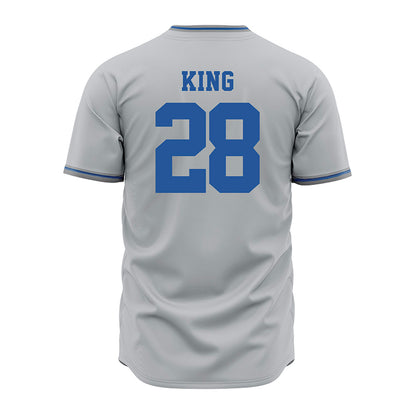 MTSU - NCAA Baseball : Gavin King - Grey Jersey-1