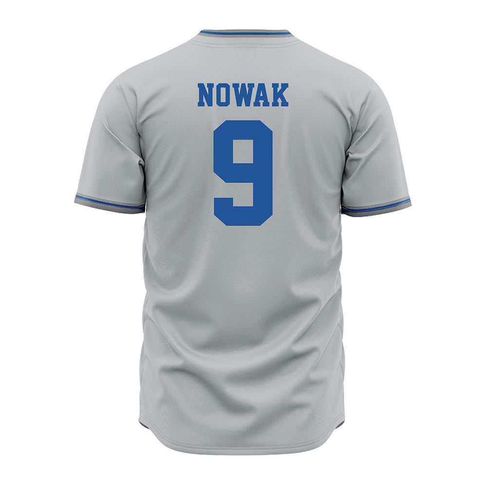 MTSU - NCAA Baseball : Owen Nowak - Grey Jersey-1