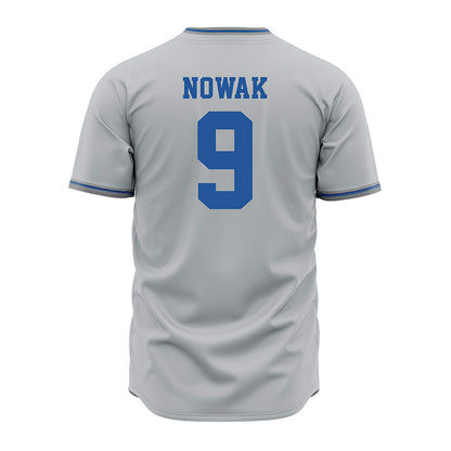 MTSU - NCAA Baseball : Owen Nowak - Grey Jersey-1