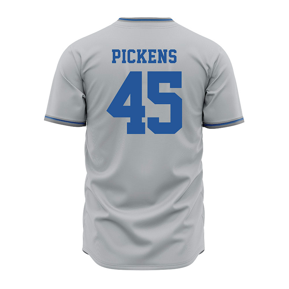 MTSU - NCAA Baseball : John Michael Pickens - Grey Jersey-1