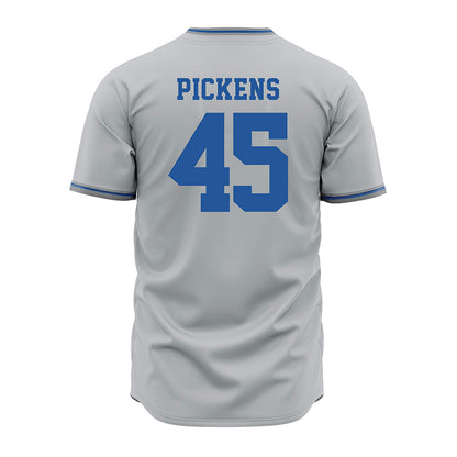 MTSU - NCAA Baseball : John Michael Pickens - Grey Jersey-1