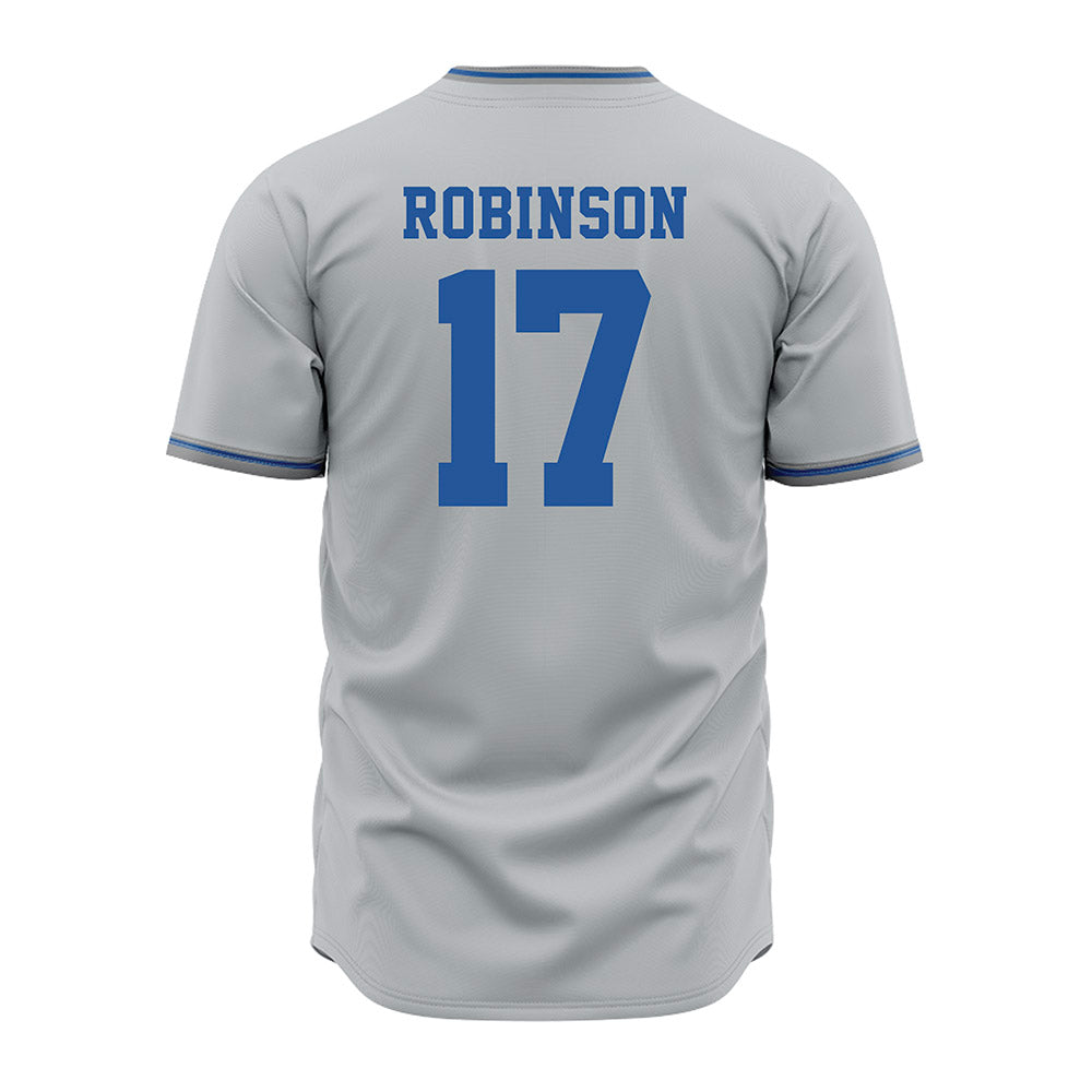 MTSU - NCAA Baseball : Ethan Robinson - Grey Jersey-1