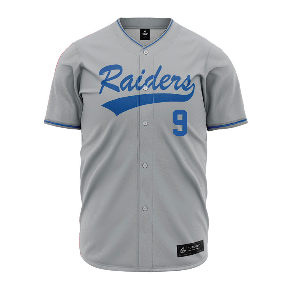 MTSU - NCAA Baseball : Owen Nowak - Grey Jersey-0