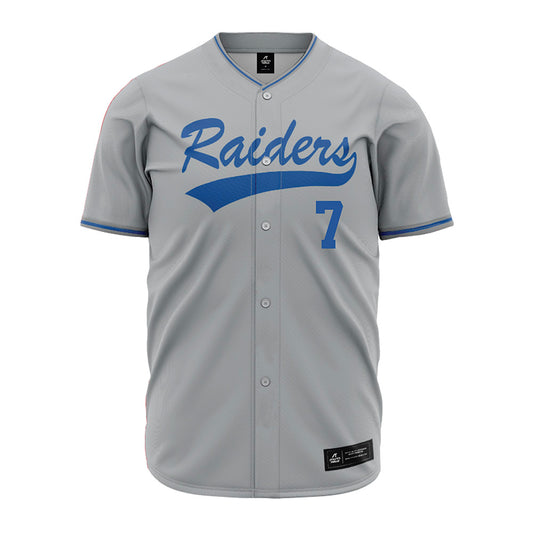 MTSU - NCAA Baseball : Layne Akers - Grey Jersey