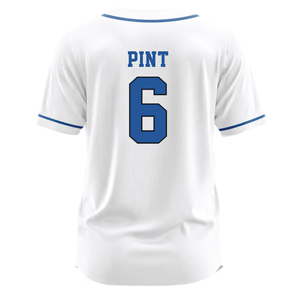 MTSU - NCAA Softball : Mady Pint - White Jersey-1