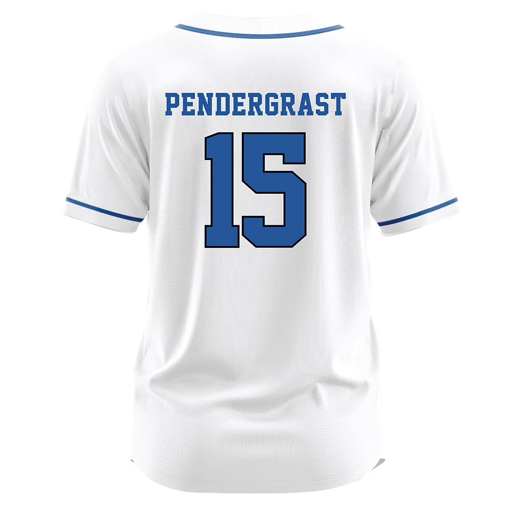 MTSU - NCAA Softball : Lilly Pendergrast - White Jersey