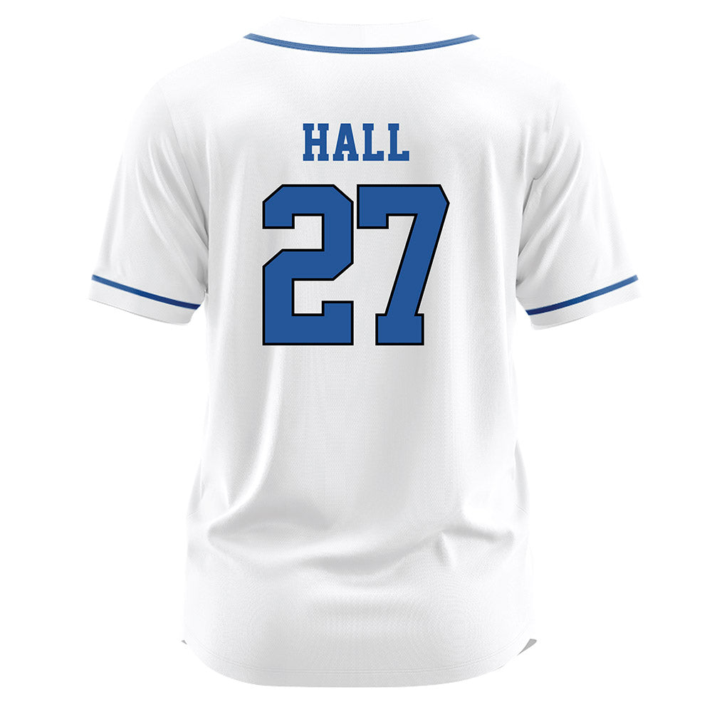 MTSU - NCAA Softball : Braelyn Hall - White Jersey-1