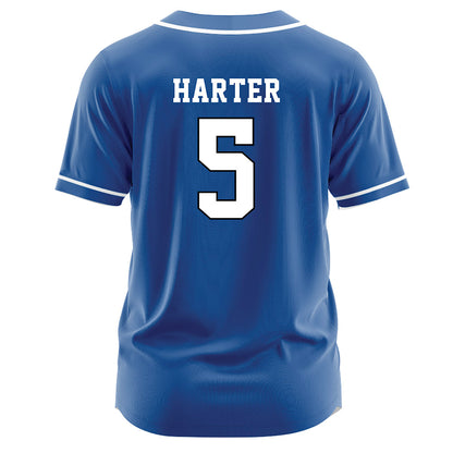 MTSU - NCAA Softball : Macie Harter - Royal Jersey