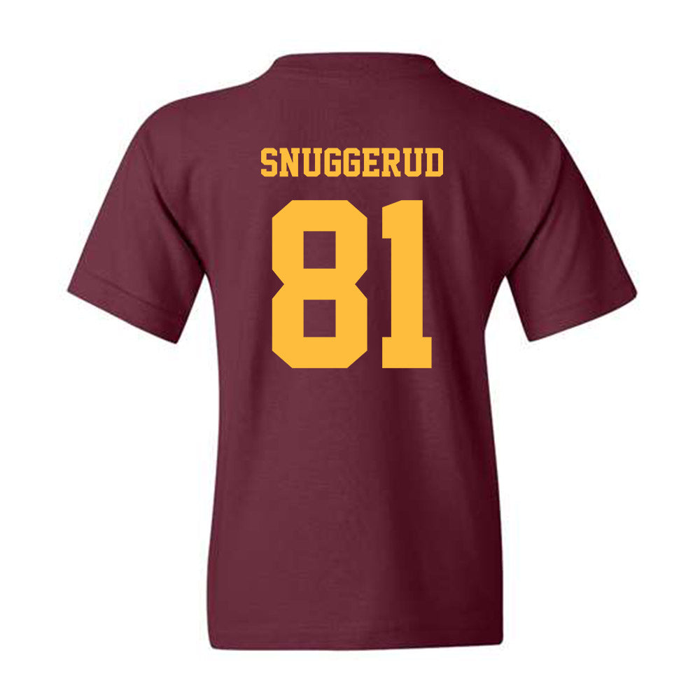 Minnesota - NCAA Men's Ice Hockey : Jimmy Snuggerud - Classic Fashion Shersey Youth T-Shirt