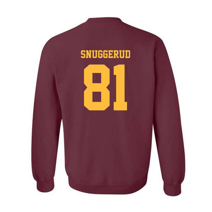 Minnesota - NCAA Men's Ice Hockey : Jimmy Snuggerud - Classic Fashion Shersey Crewneck Sweatshirt