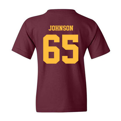 Minnesota - NCAA Football : Greg Johnson - Classic Fashion Shersey Youth T-Shirt-1