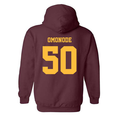 Minnesota - NCAA Football : Mo Omonode - Classic Fashion Shersey Hooded Sweatshirt-1