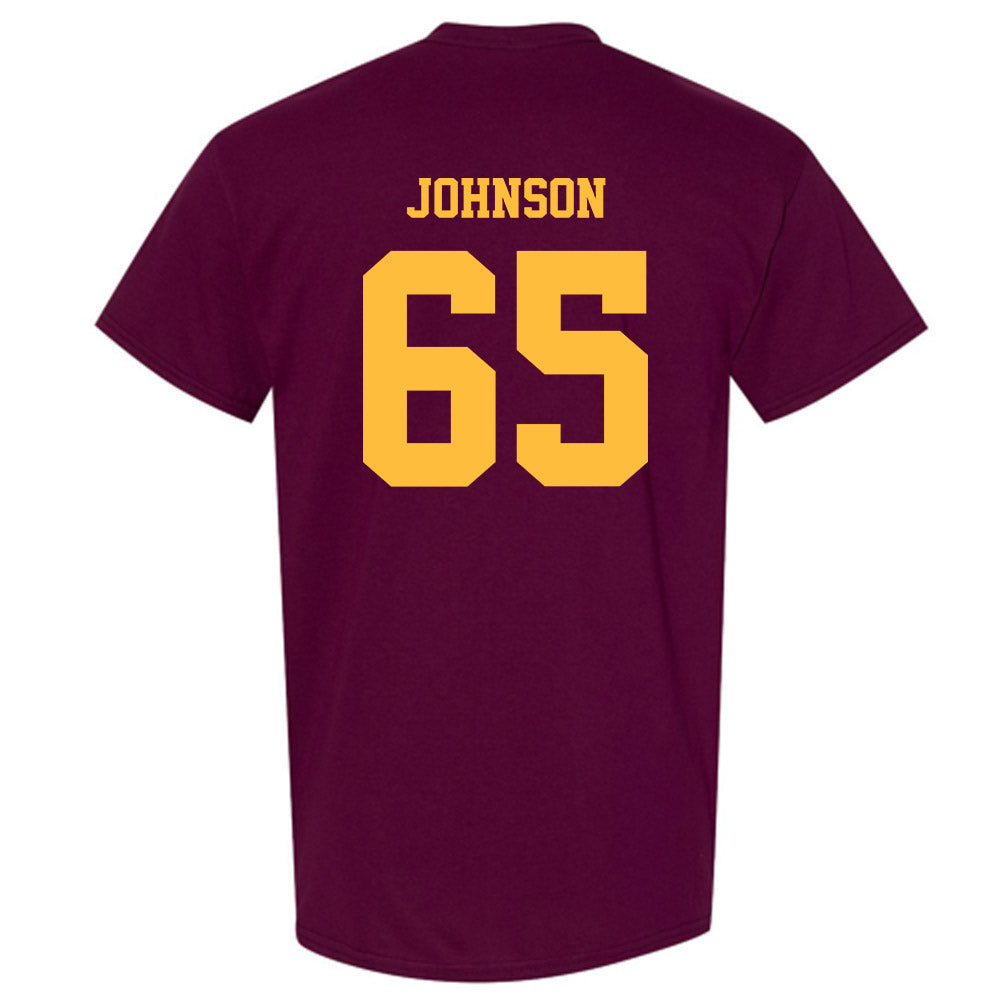 Minnesota - NCAA Football : Greg Johnson - Classic Fashion Shersey T-Shirt-1