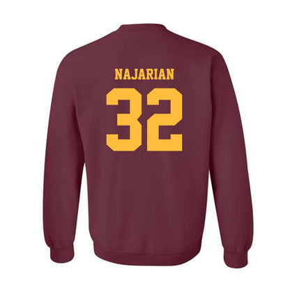 Minnesota - NCAA Football : Peter Najarian - Classic Fashion Shersey Crewneck Sweatshirt