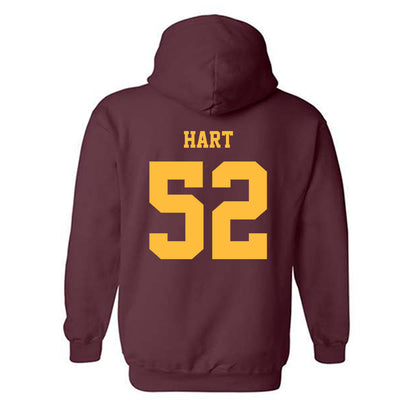 Minnesota - NCAA Women's Basketball : Sophia Hart - Classic Fashion Shersey Hooded Sweatshirt-1
