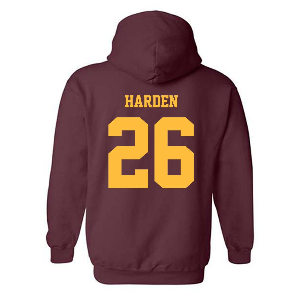 Minnesota - NCAA Football : Zack Harden - Classic Fashion Shersey Hooded Sweatshirt-1