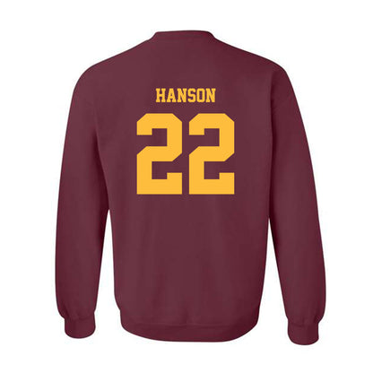 Minnesota - NCAA Women's Volleyball : Julia Hanson - Classic Fashion Shersey Crewneck Sweatshirt-1