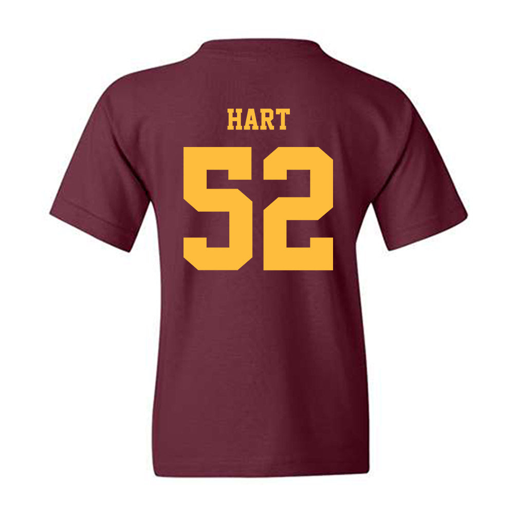 Minnesota - NCAA Women's Basketball : Sophia Hart - Classic Fashion Shersey Youth T-Shirt-1