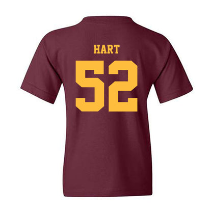 Minnesota - NCAA Women's Basketball : Sophia Hart - Classic Fashion Shersey Youth T-Shirt-1