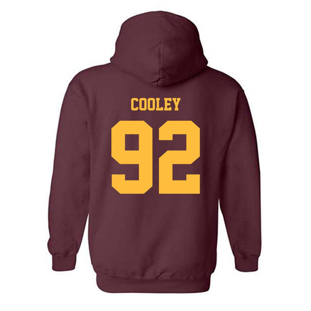 Minnesota - NCAA Men's Ice Hockey : Logan Cooley - Classic Fashion Shersey Hooded Sweatshirt